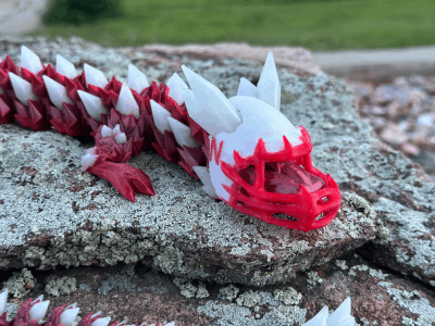 Crystal Dragon Football Helmet, Print in Place, Football, Fantasy (WITH  COMMERCIAL LICENSE) 3D File for 3D printingCults