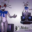 portada.png Figure Vanny FNAF Security Breach 3D print model