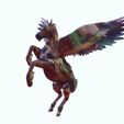 Q.jpg HORSE HORSE PEGASUS HORSE DOWNLOAD Pegasus 3d model animated for blender-fbx-unity-maya-unreal-c4d-3ds max - 3D printing HORSE HORSE PEGASUS MILITARY MILITARY