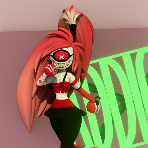 Front-zoom.png Cherri Bomb Hazbin Hotel