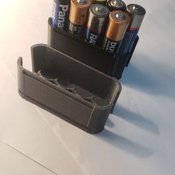 20230306_033830.jpg STL file AA Battery Clip M1 Garand Storage・3D printing model to download