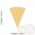 1-8_of_pie~1.75in-cm-inch-cookie.png Slice (1∕8) of Pie Cookie Cutter 1.75in / 4.4cm