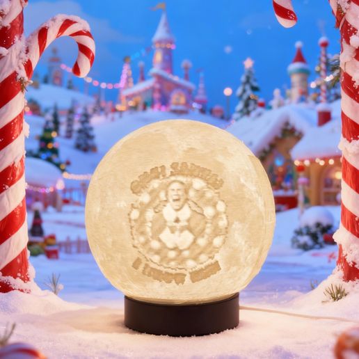 Black-Text,-No-BG-5.jpeg 🎄 Elf Movie Lithophane Globe (3-Image Edition) - STL Globe + STL Base (Licence Commerciale)