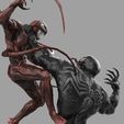 VENOM-VS-CARNAGE-1.jpg VENOM VS CARNAGE SYMBIOTE BATTLE Diorama 3D PRINTING DIORAMA