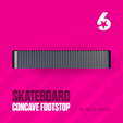 01D-FS-Concave-Front.png Concave Footstop Skateboard