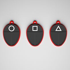 Render_1.jpg Fichier STL gratuit Le jeu du calamar - Jeu du calamar・Design à télécharger et à imprimer en 3D