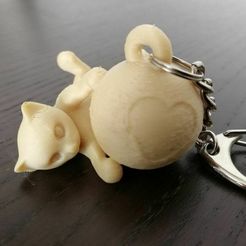 PlutoCat1_.jpg Pluto Cat Keychain