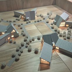 render-sample-1.jpg STL file Low Ploy Villa・3D printable model to download