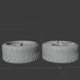 e2.JPG 3D file FF01 Wheel style - 2 Offsets for diecast, RC and modelkits!・3D printing idea to download, BlackBox