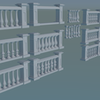 balustrade-4.png 3D бетонная балюстрада