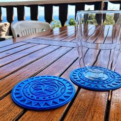 Coasters 3d Print Drink Coaster Colored Lion Pad Table Decor - Temu