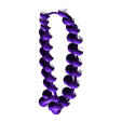 mala-main-avec-support.stl STL file Monk Warrior / Moine Guerrier・3D printer model to download
