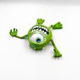 IMG_3588.jpg Jouet articulé FLEXI MIKE WAZOWSKI PRINT-IN-PLACE MONSTERS, INC.