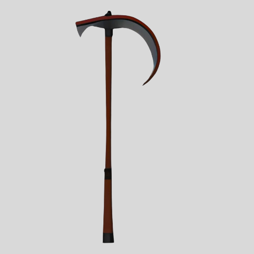 Fantasy Scythe - 3D model önizlemesi