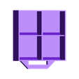 drawer_10x4_quad.stl Multi Box Storage System Rack