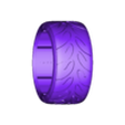 A050-18-13 v13.stl 1/24 3D PRINT READY TIRE A050 TYPE 18"