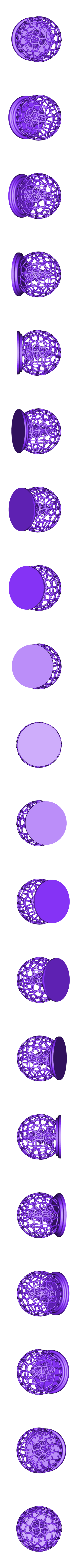 Sphere_Tree_Star.STL ボロノイ・クリスマスツリー・グローブ
