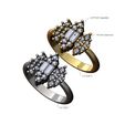 Clusters-diamond-ring-size7-8-00.jpg Fichier STL Antique bague baguette en diamant grappes Us tailles 7 8 Modèle d'impression 3D・Modèle pour imprimante 3D à télécharger
