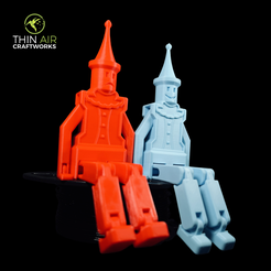 art-main-photo.png STL file Art the Articulating Shelf Elf (Print in Place, No Supports)・Model to download and 3D print