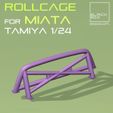 a4.jpg MAZDA MIATA ROLLCAGE For TAMIYA 1/24 MODELKIT