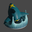 Sharpedo3.png Sharpedo 3D print model