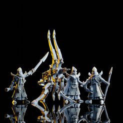 01.jpg Archivo 3D Lanzavirotes Elfos Oscuros・Plan de impresora 3D para descargar