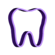 MUELA.stl cookie cutter tooth