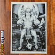 SQ-1.jpg Hanuman Carrying Ram & Lakshman in Battle [Easy to Print Filament Painting]