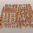 all2.png Fichier 3D 😲 40 modèles différents de cutters en pâte polymère-mega bulge -mega bundle-Lorren3d・Objet pour imprimante 3D à télécharger