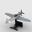 SuperMarine-Seafire_3.png Brick Style WW2-Airplane Supermarine Seafire