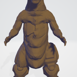 zilla.png STL file Mecha Godzilla・Model to download and 3D print