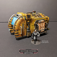 Mini for size Scale 28mm SECTOR CENDRE | = ooo at ROS War ky. Sector Cendre Industrial Shuttle