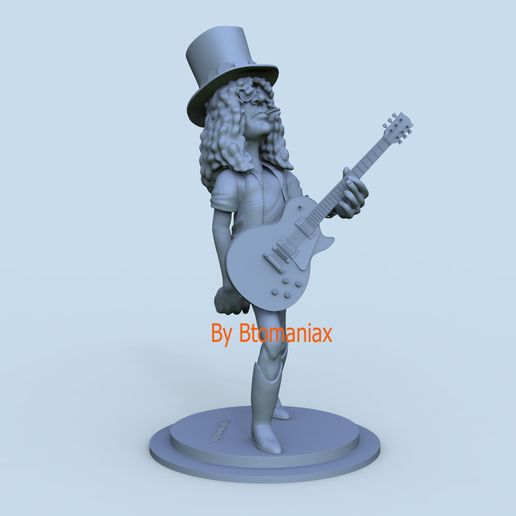 Slash Guns and Roses - 3D model önizlemesi