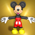 sa.png Flexi Print in place : Disney's Mickey Mouse
