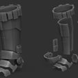 shin-armor-conn.jpg Custom armor kit inspired by the Havoc squad/Jace Malcom armor