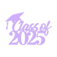 2.STL Class of 2025 - Line Art Design