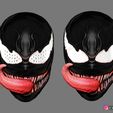 01b.jpg Venom Half Mask -Marvel Cosplay - Halloween Mask