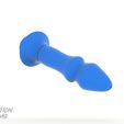 FILL FRONT.jpg Archivo STL Rellenar - Tapón de culata del consolador con chorro - ¡Insertar y rellenar!・Modelo para descargar y imprimir en 3D