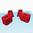2023-06-02-00_11_15-3D-design-Copy-of-Milwaukee-packout-Ryobi-battery-holder-right-_-Tinkercad.png Milwaukee packout toolbox ClipTech Tool Bag Mount Clip attachement