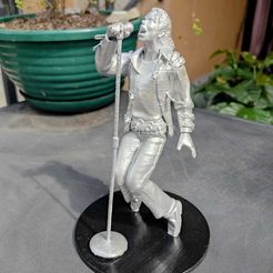 modèle décoratif de michael jackson chantant