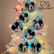 mickey-2.png Christmas Mickey Mouse Ornament! Only AMS