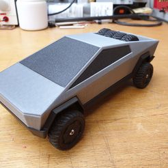 20191223_075133_mod.jpg Free 3D file Tesla Cybertruck・3D printer model to download
