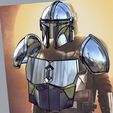 armor.jpg El Mandalorian Beskar steel armor // The Mandalorian Beskar steel armor and helmet UPDATED 3D print model