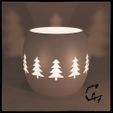 Candle cover rounded tree one-line_.jpg Tealight cover with tree holes