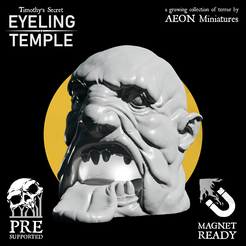 Square-Promo-10.png Archivo 3D Templo Eyeling: Cabeza de trol de piedra/Torre de dados [preapoyado]・Objeto para impresora 3D para descargar