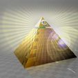 ledpyramid.jpg pyramid with eye and 5mm led mount - split top