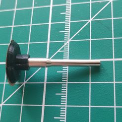 1685966696554.jpg Free STL file Reinforcement for Dremel abrasive paper・3D printing design to download