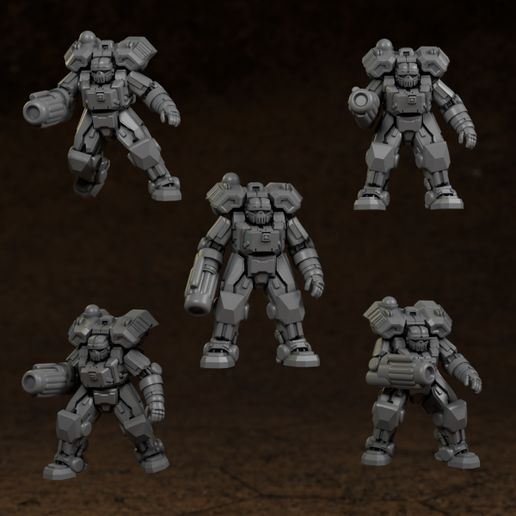 Battle Armor For American Mecha