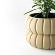 misprint-8758.jpg The Yanor Planter Pot with Drainage | Modern and Unique Home Decor for Plants and Succulents  | STL File