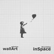 1.jpg Banksy - Girl with a balloon - Wall art